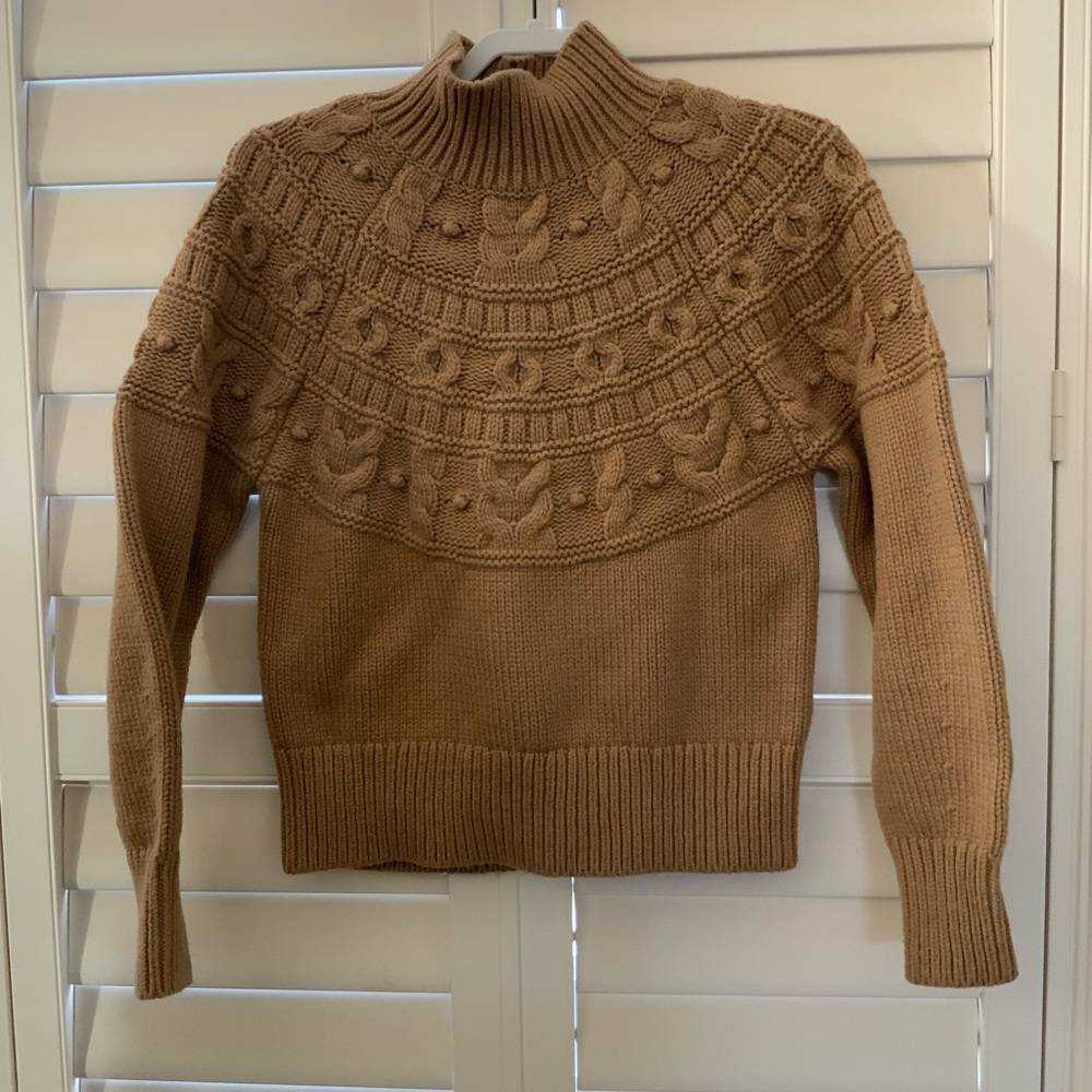 Banana Republic Brown Cowl Neck Sweater